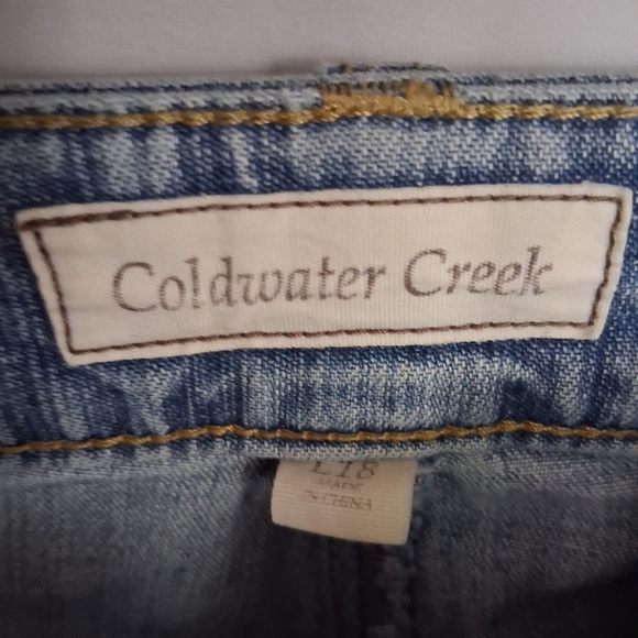 Coldwater Creek Light Blue Straight Leg Jeans - Picture 4 of 6